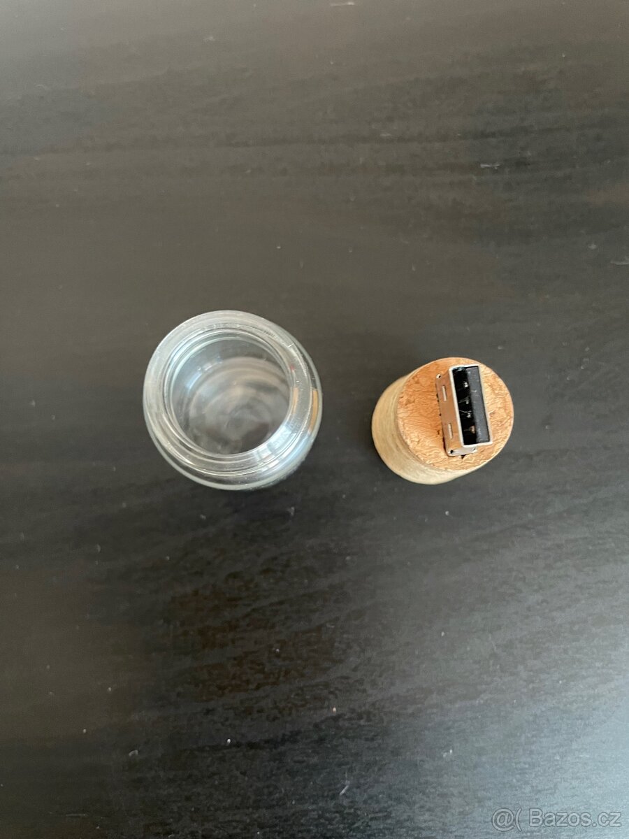 USB korek + skleněná lahvička - 3