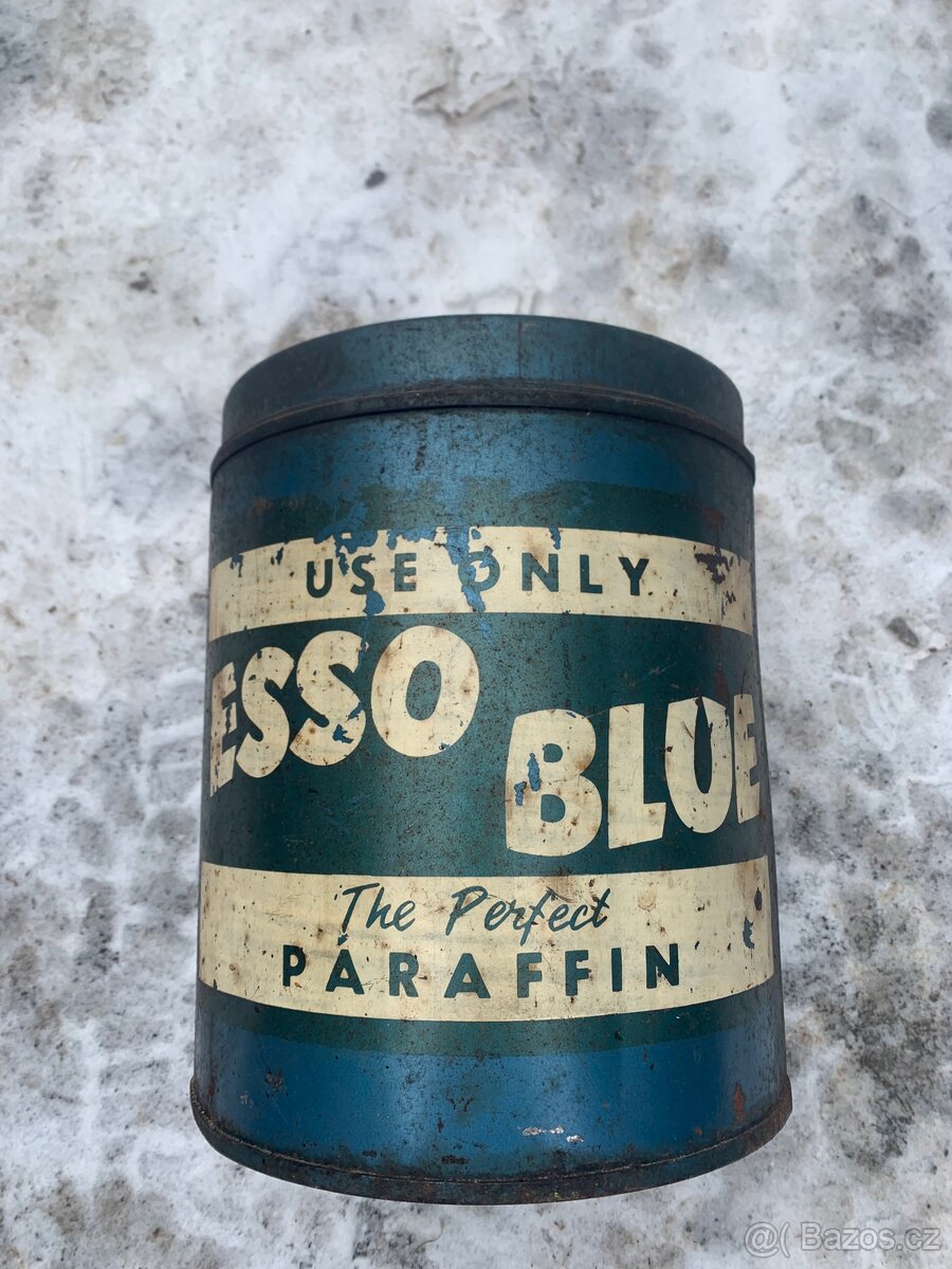 ESSO plechovka od oleje . - 3
