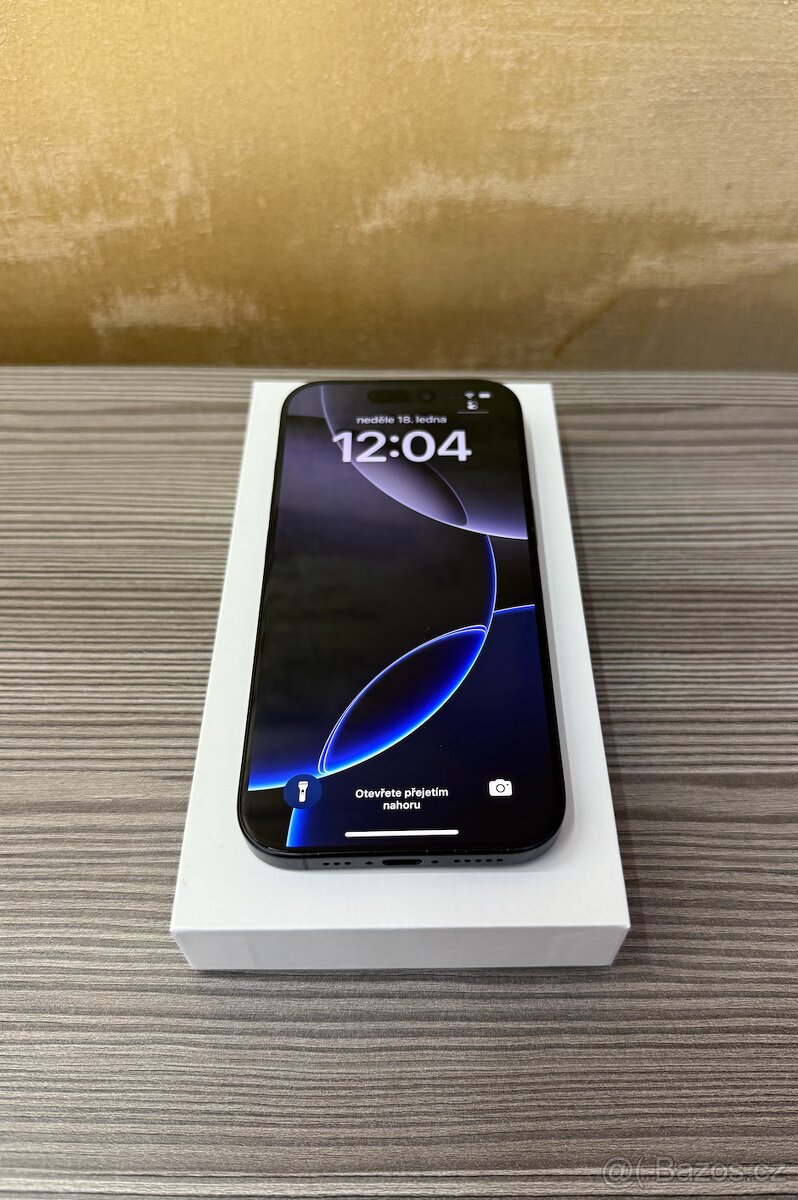 Apple iPhone 16 Pro 256GB černý titan, 95% baterie - 3