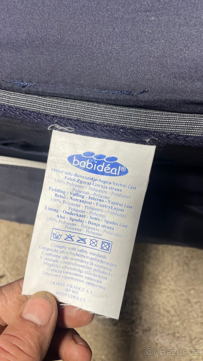 Prodám dětskou cestovní postýlku BABIDEAL - 3