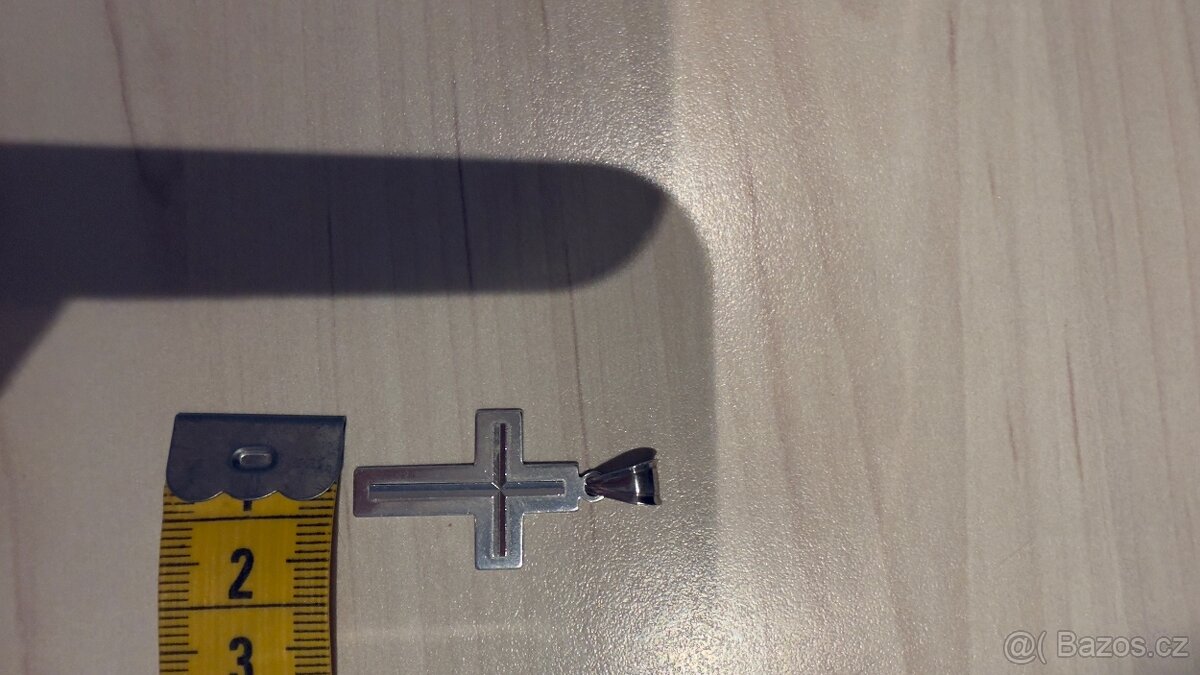 Přívěšek kříž Ag - 3