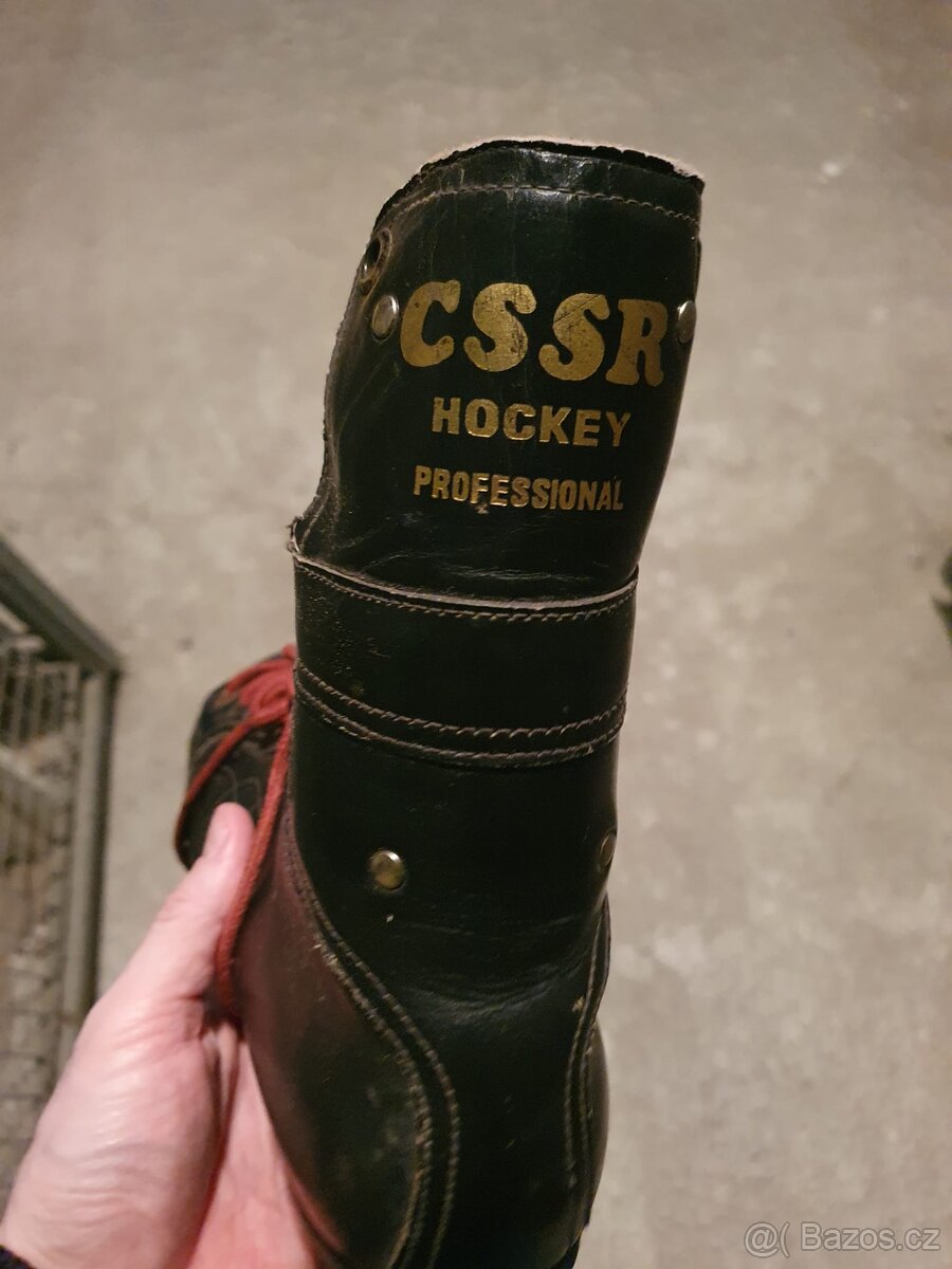 Retro hokejové brusle ČSSR - 3