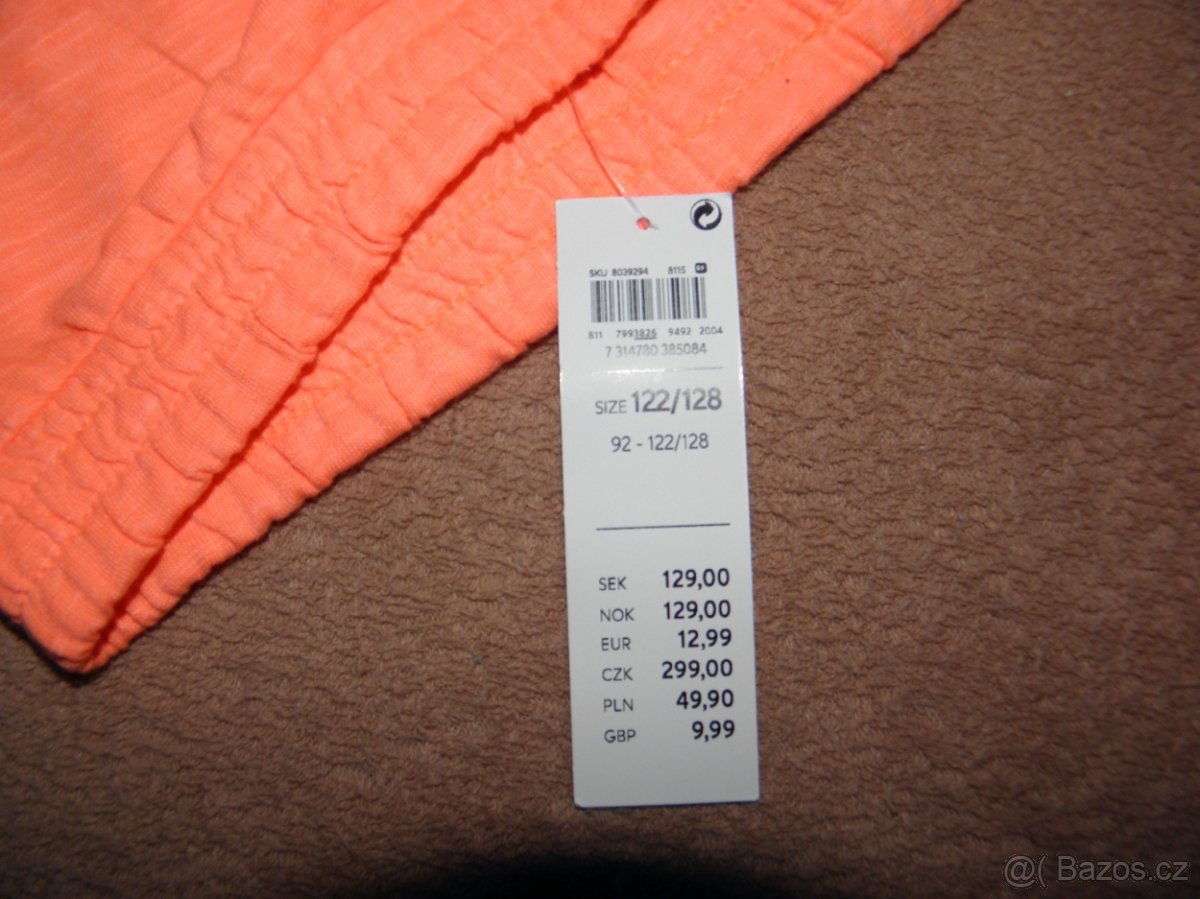 Nová sukýnka zn. Lindex vel.122/128 + nové legíny H&M - 3