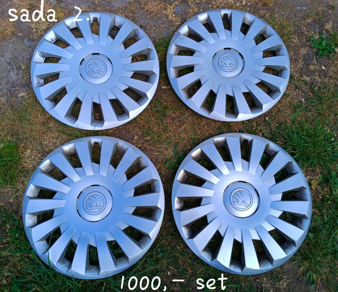 Poklice kryty kol 16" Škoda - 3