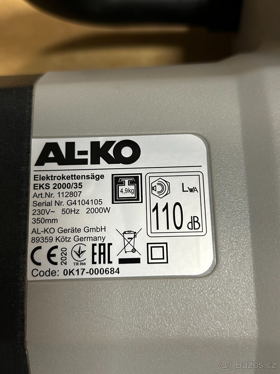pila elektrická AL-KO EKS 2000/35 2 ks - 3