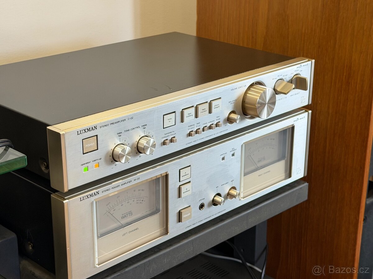 Luxman M02/ C02 - 3