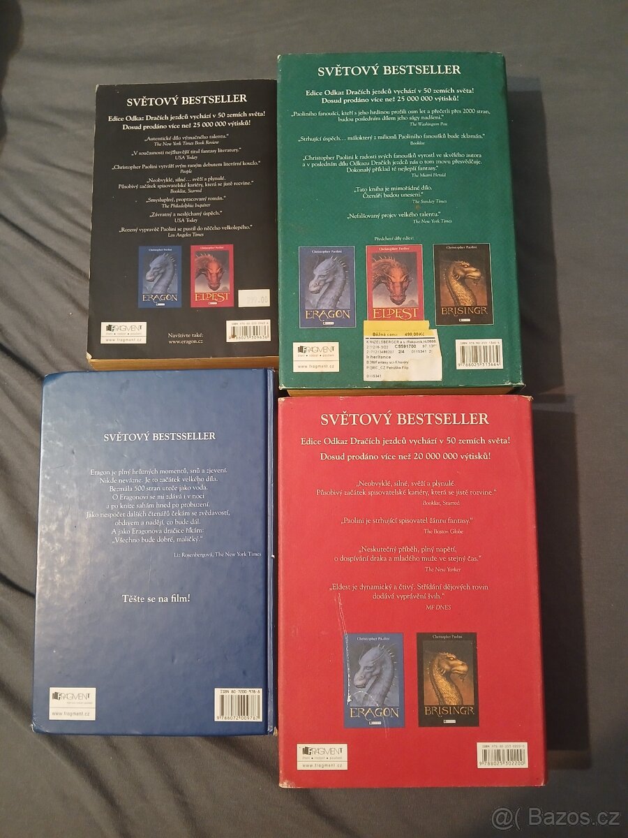 Soubor knih Eragon - 3