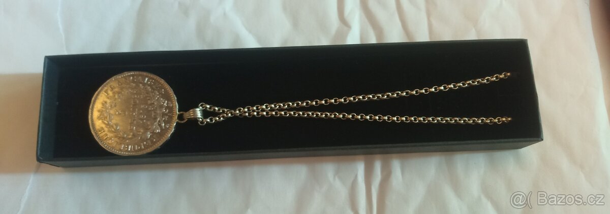 5 frank přívěsek - 3