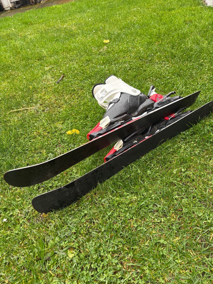 Dětské lyže 80 + lyžáky - 3