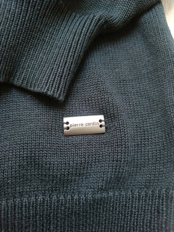 Černý pánský svetr Pierre Cardin, vel. L - 3