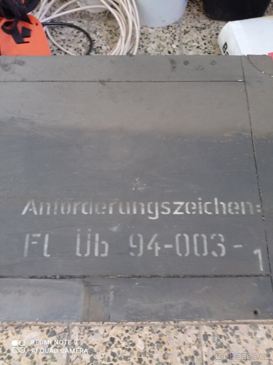 Dřevěná vojenská bedna - 3