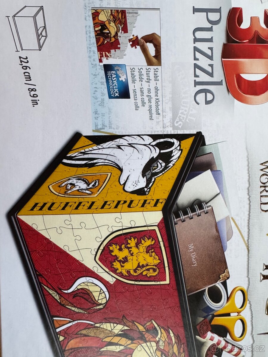 3D Puzzle Úložná krabice Harry Potter - 3