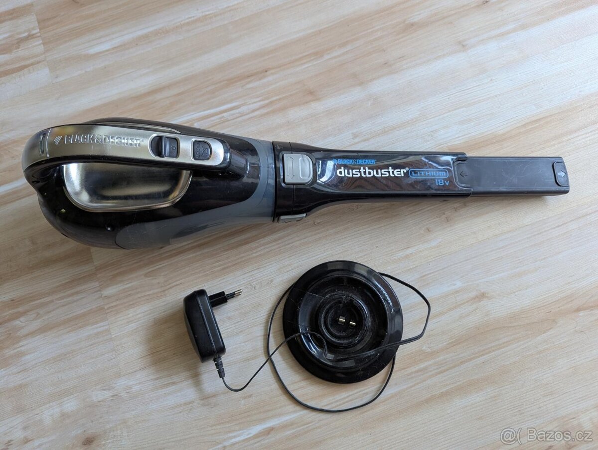 Ruční aku vysavač Black & Decker DV1810EL (18V Lithium) - 3