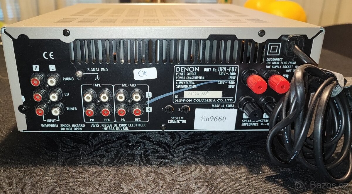 DENON UPA-F07 – kompaktní stereo zesilovač bez DO - 3