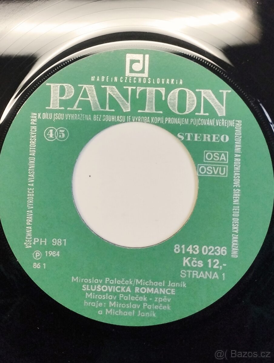 Paleček-Janík – Slušovická Romance / Ješita (SP) - 3