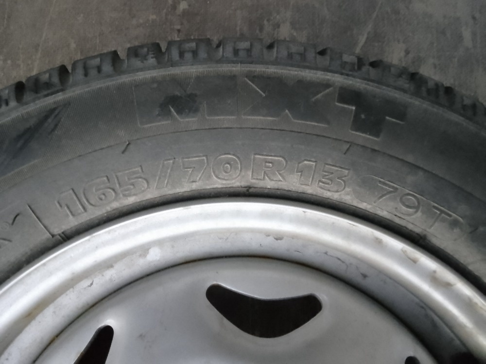 Rezerva s pneu 165/70r13 - 3