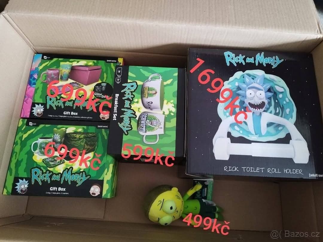 Rick a Morty figurky a merch - 3