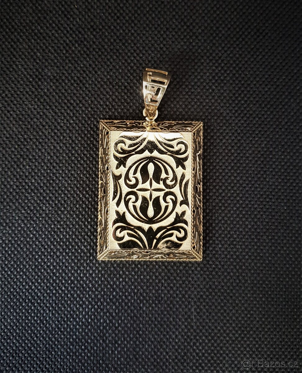 velký přívěsek destička - 3