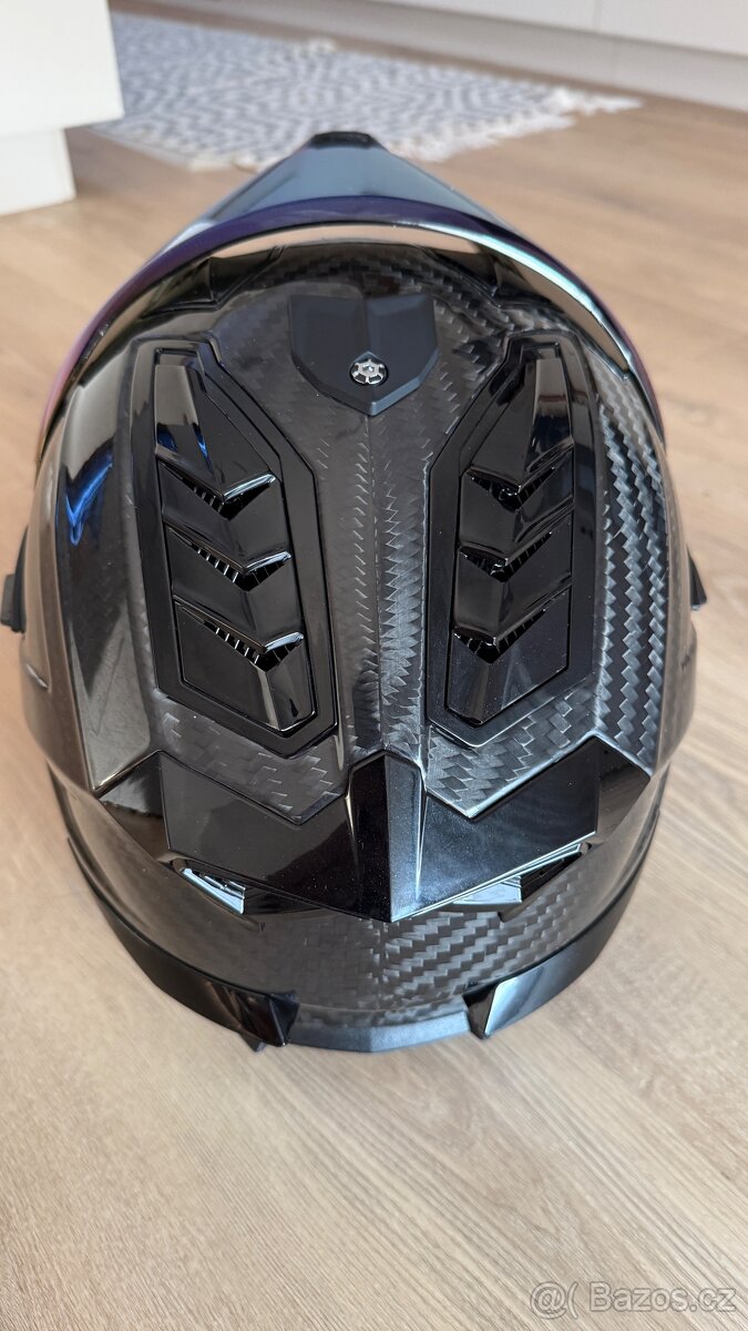 Enduro přilba LS2 Explorer Carbon XL - 3