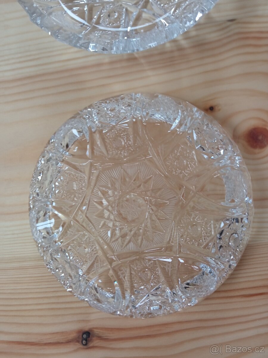 Broušené kompotové misky - 3