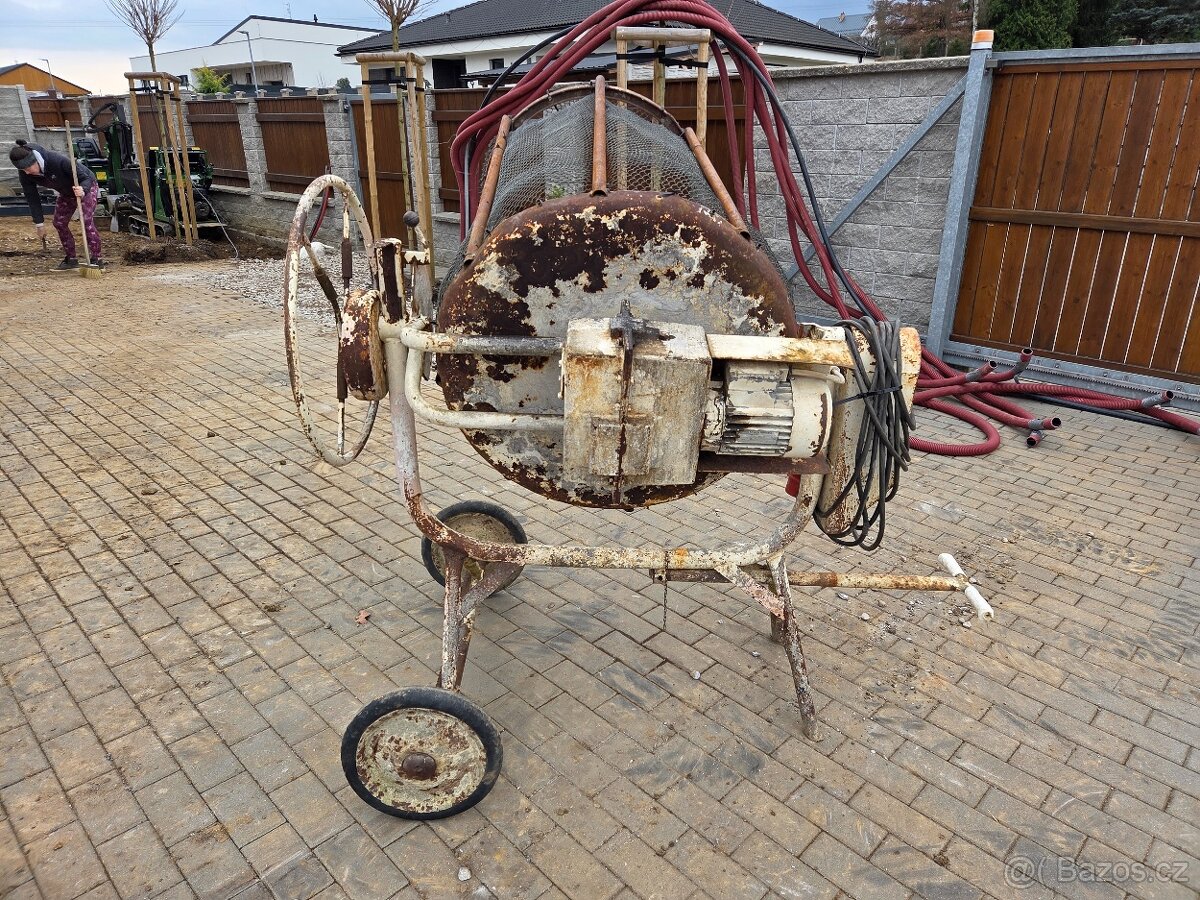 Kartrovačka, prosevačka zeminy, 400V - 3