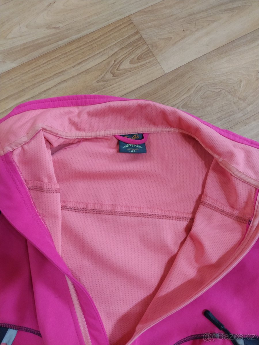Dívčí sofčelová bunda 122 - 3