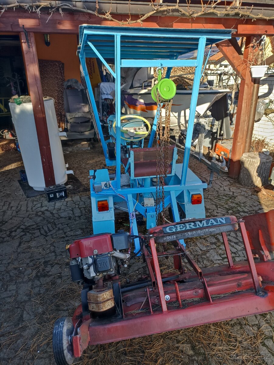 Prodám traktůrek domácí výroby. - 3