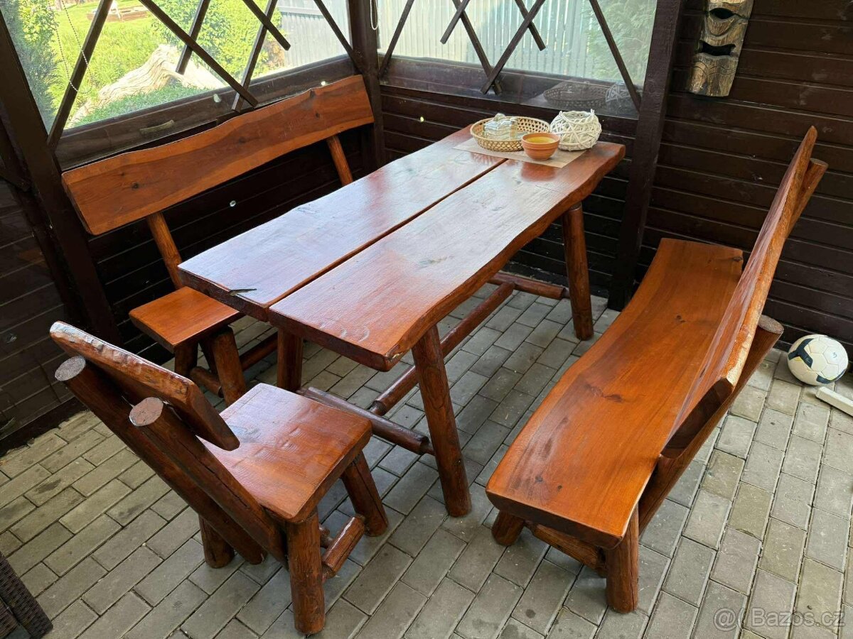 Set zahradního nábytku z masivu - 3
