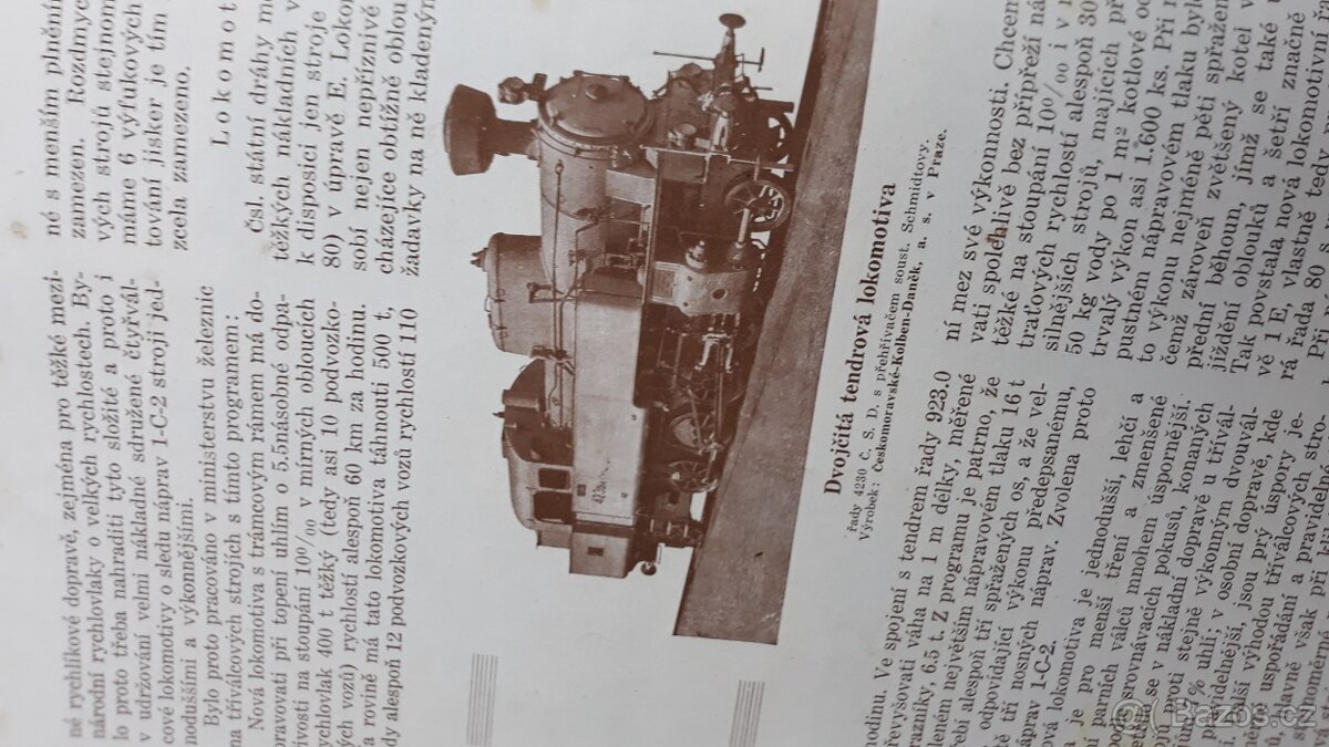 Kniha 10 let československyvchstatnich drah 1918-28. Vydano - 3