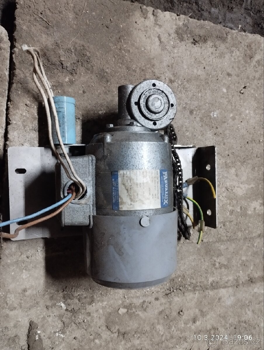 Motor s převodovkou pro grilování - 3