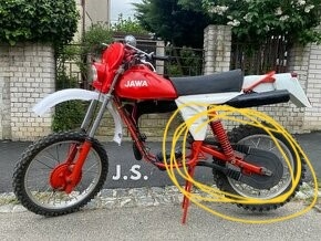 Krycí manžeta řetězu JAWA Soutěžní Enduro - 3