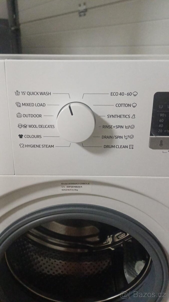 Pračka Samsung v záruce - 3