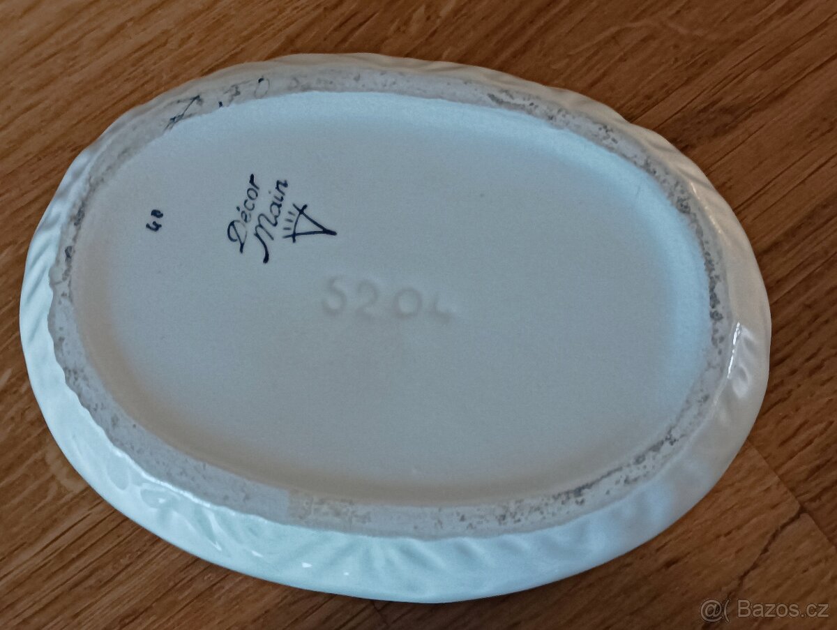 RUČNĚ MALOVANÁ DÓZA TESSIER FRANCIE - 3