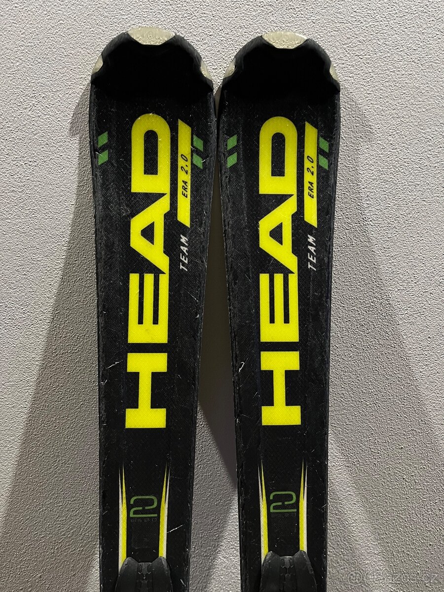 Set lyže Head 117cm+boty Rossignol 215+Leki 95cm - 3