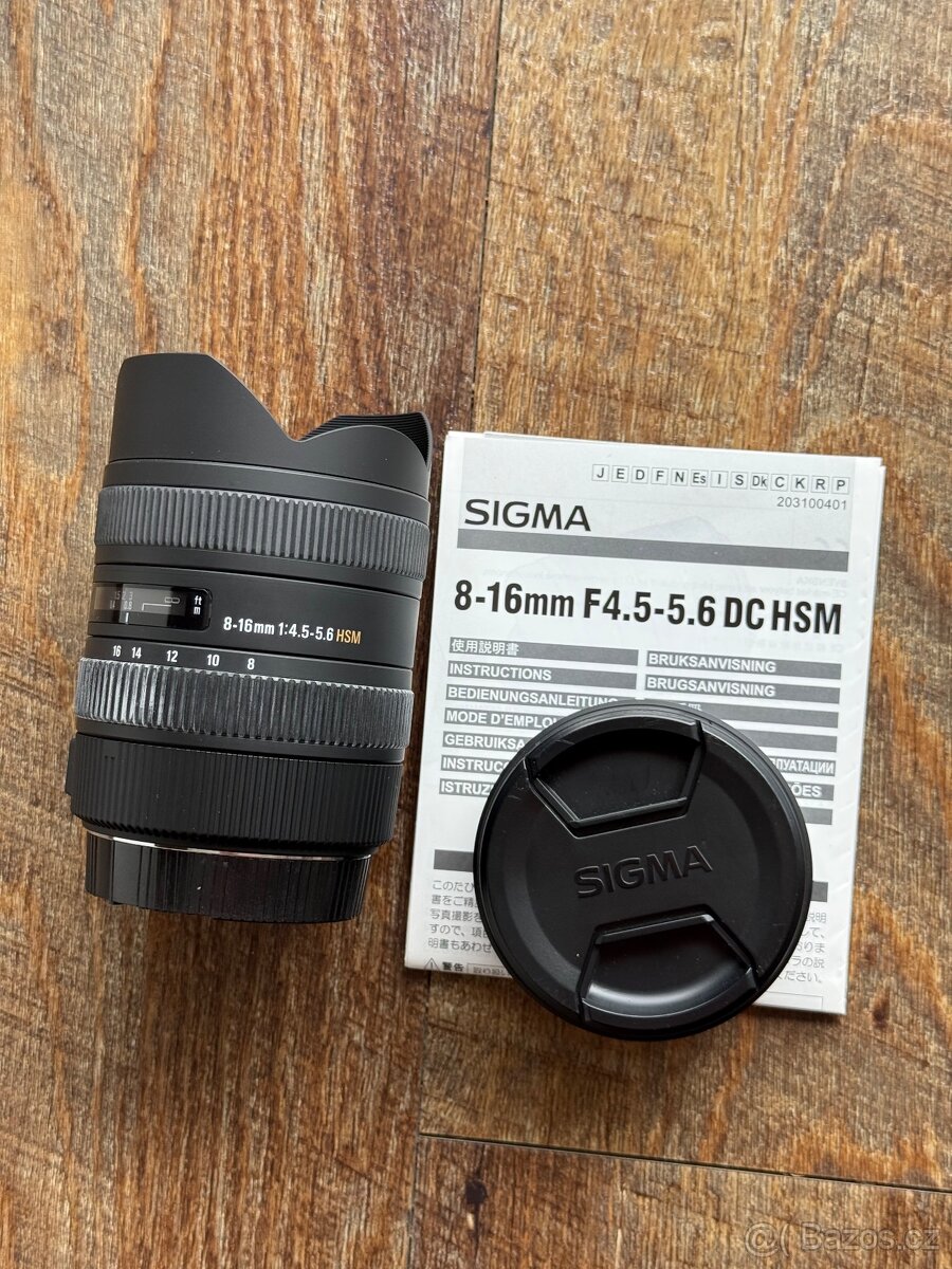 Sigma 8-16 mm /4,5-5,6 DC HSM pro Canon - 3