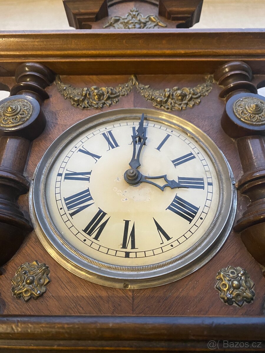 Dřevěné nástěnné hodiny - 3