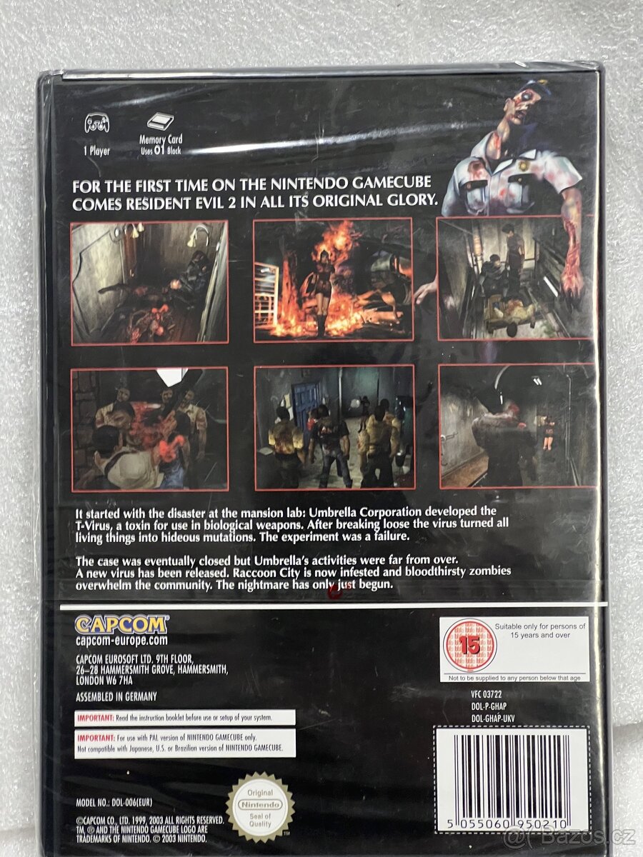 Resident Evil 2 Gamecube NOVÁ - 3