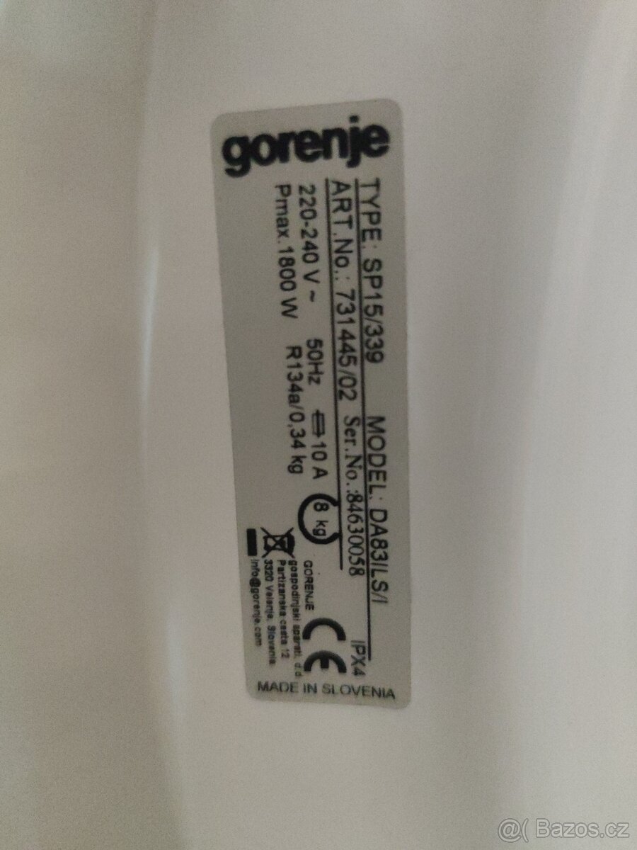 sušička Gorenje na nahradní díly - 3