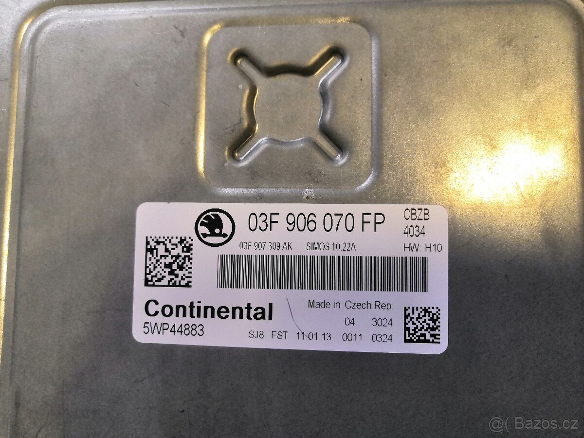 Řídící jednotka motoru Škoda VW - 3