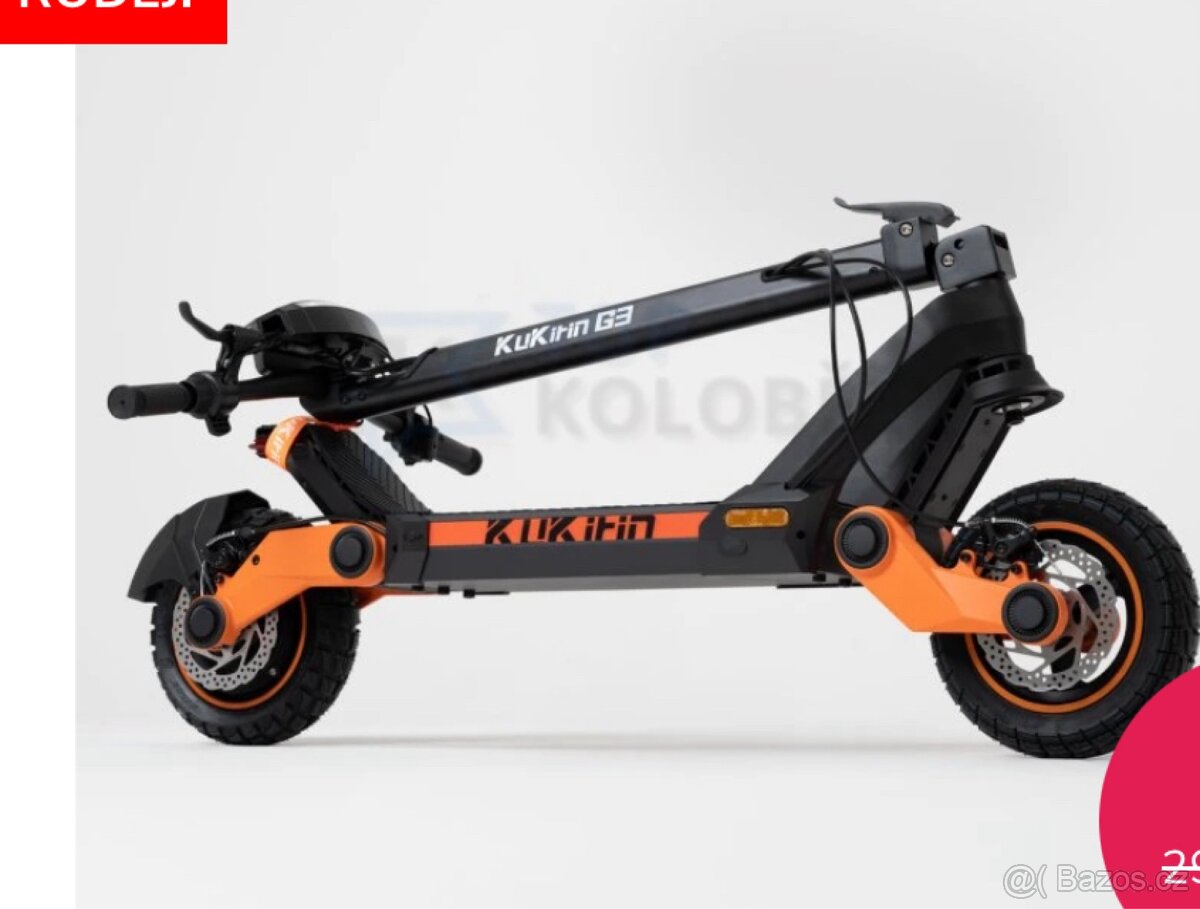 Elektrická koloběžka Kukirin G3 - 3