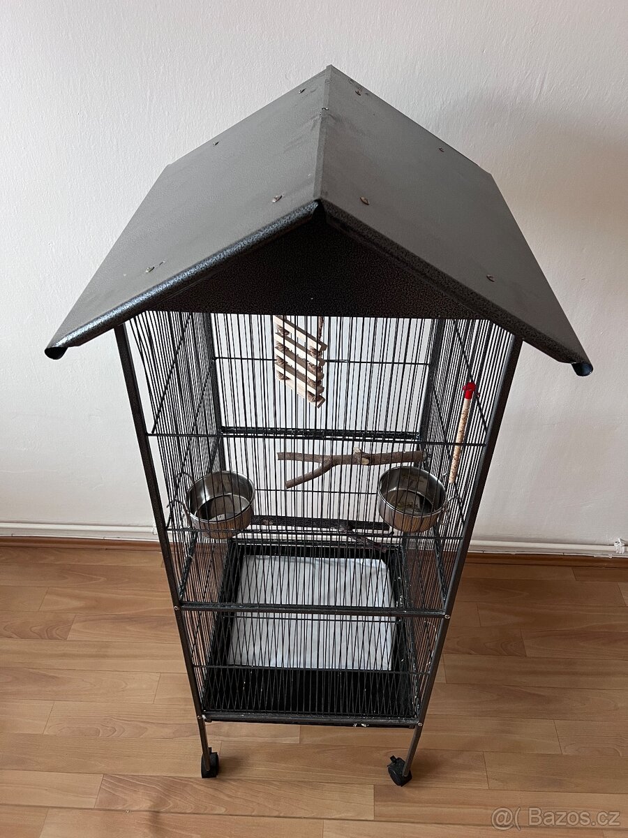 Kovová klec pro papoušky - 3