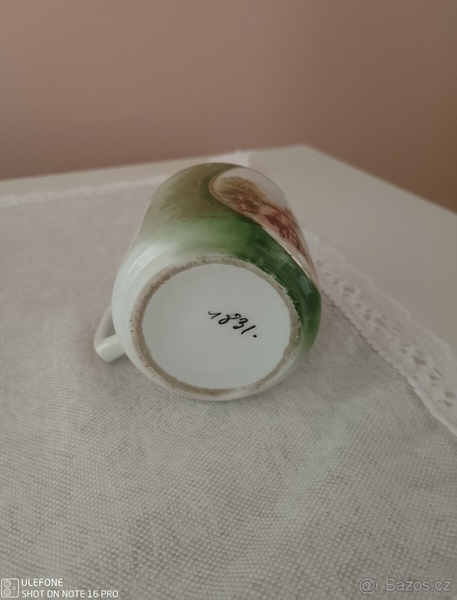 Šálek, podšále - 3