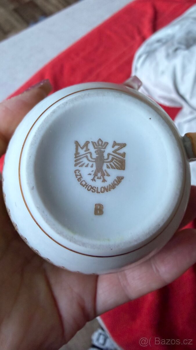 Starožitný porcela Moritz zdekauer - 3