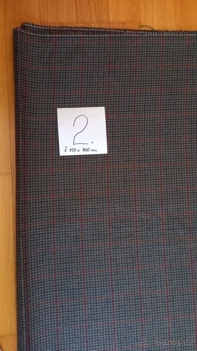 Látka kostýmová - metráž - 3