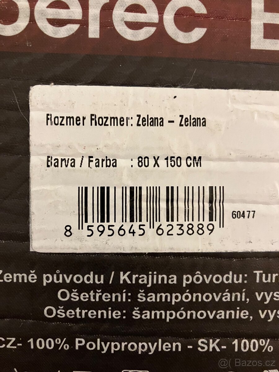 Koberec Bosa 80x150 zelená - 3