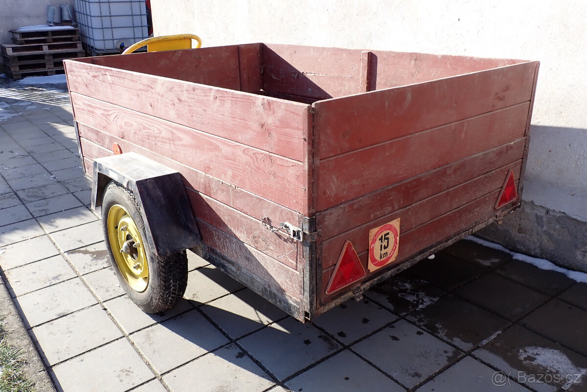 vari - vozík tovární výroby, brzděný - 3