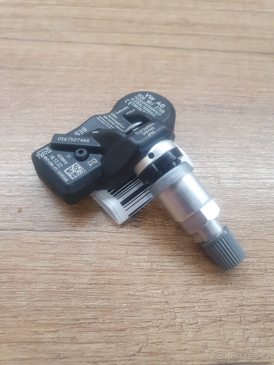 NOVÁ Sada 4ks senzor tlaku pneu TPMS Škoda, VW, Audi r.v.24