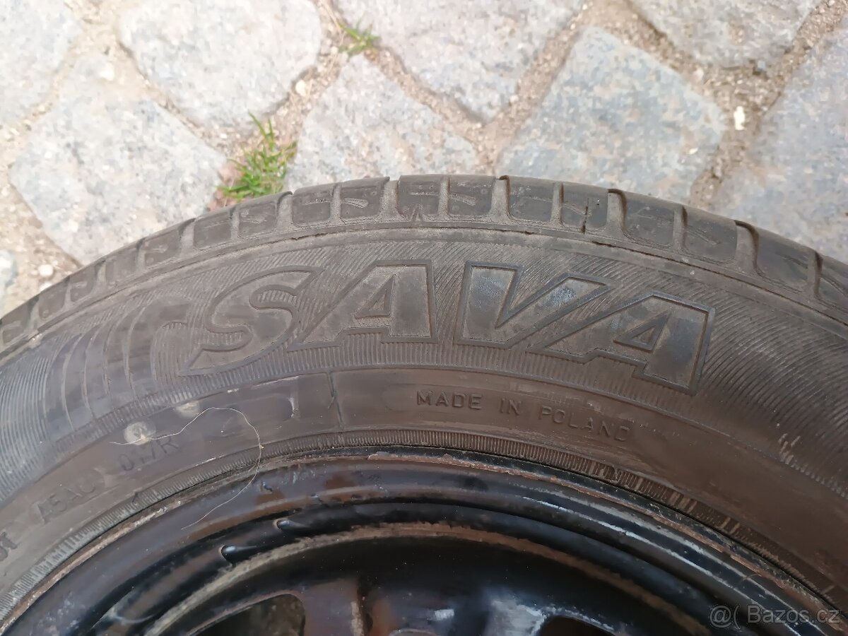 Náhradní kolo Škoda, VW, Seat 165/70 R14 - 3