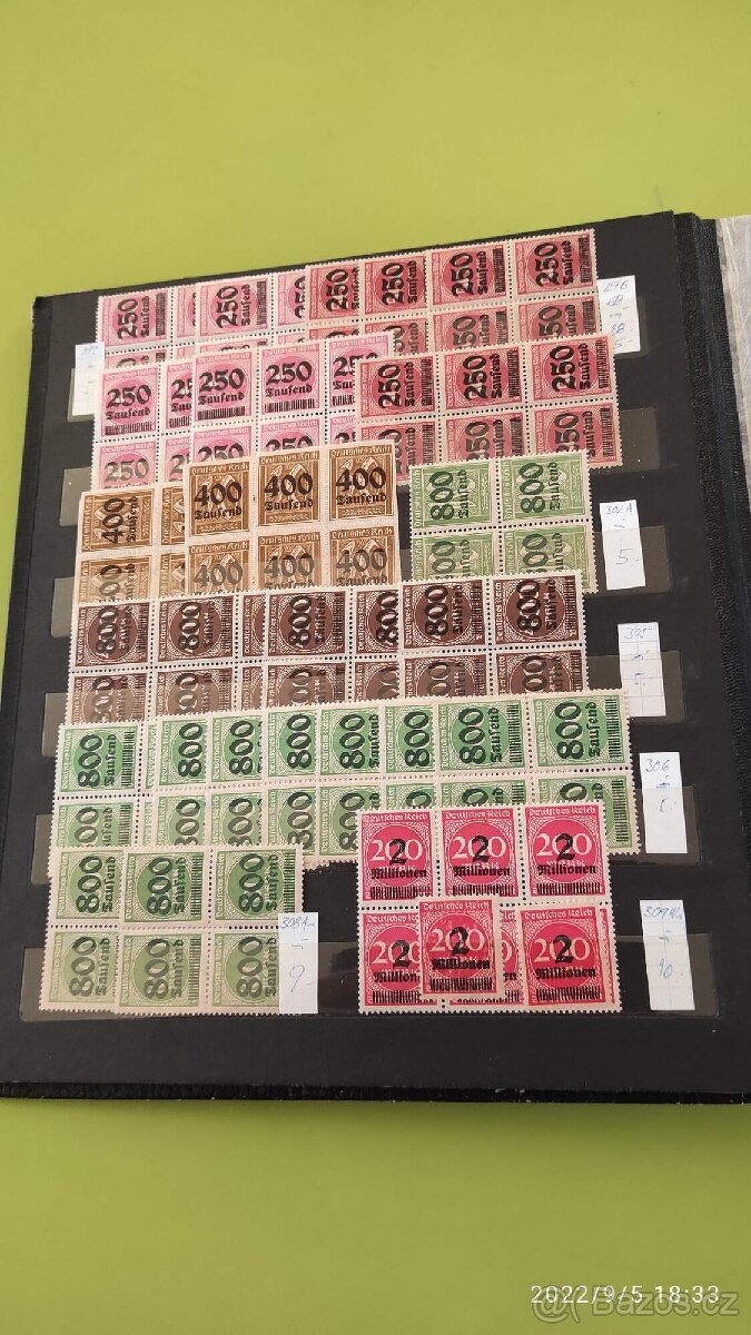 Filatelie-35 prodám album Deutsches Reich,Německo,DDR - 3