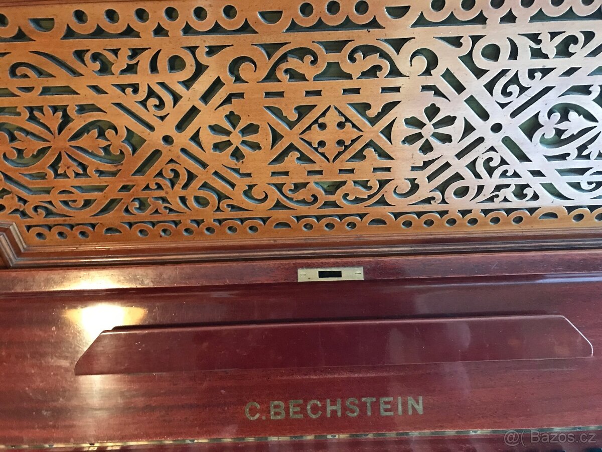PIANINO C. BECHSTEIN zhotovené v roce 1900 - 3